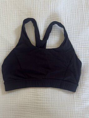 Hey Girl Run Flex Sports Bra - Black